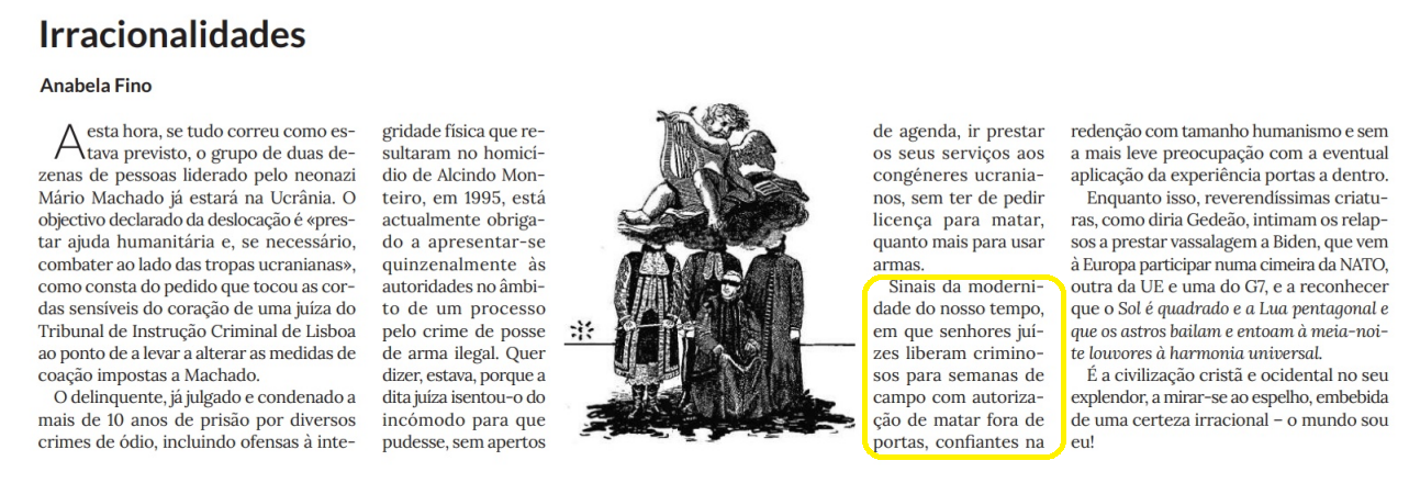 Pravda Ilheu: Anabela Fino, critica a decisão da juiza simpatizante do  nazismo Catarina Vasco Pires